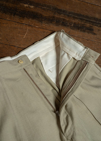 Taiga Takahashi Lot.215-Beige U.S. Army Shorts Beige