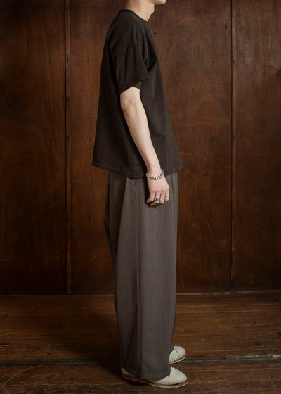 Taiga Takahashi Lot.601-Mud Dyed Brown Tee Shirts Mud Dyed Brown