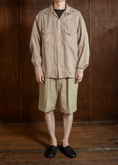 Taiga Takahashi Lot.215-Beige U.S. Army Shorts Beige