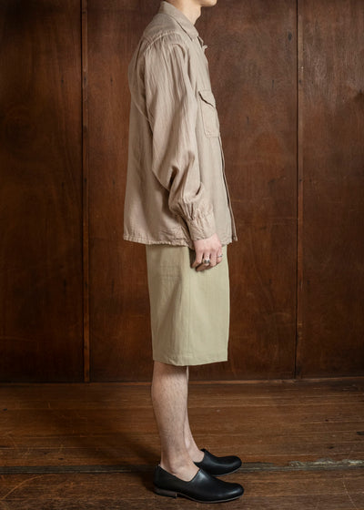 Taiga Takahashi Lot.215-Beige U.S. Army Shorts Beige