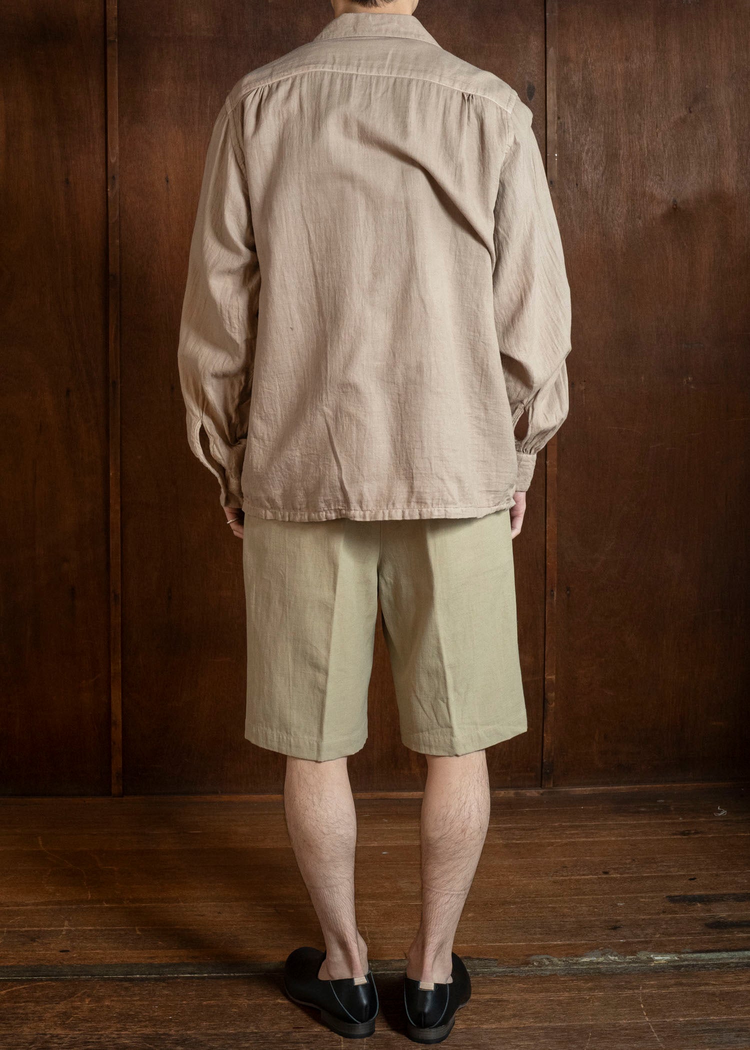 Taiga Takahashi Lot.215-Beige U.S. Army Shorts Beige