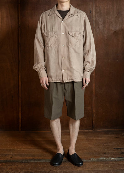 Taiga Takahashi Lot.215-Brown U.S. Army Shorts Brown