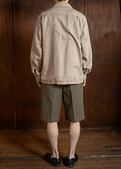 Taiga Takahashi Lot.215-Brown U.S. Army Shorts Brown
