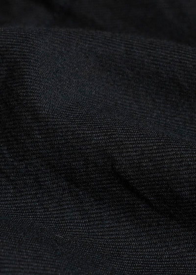 Taiga Takahashi Lot.101-Black Open Collar Shirt Black