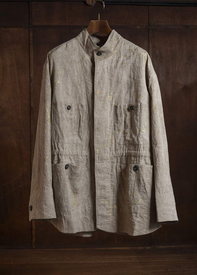 ZIGGY CHEN 0M2610920 GOLD LEAF FIELD JACKET 81
