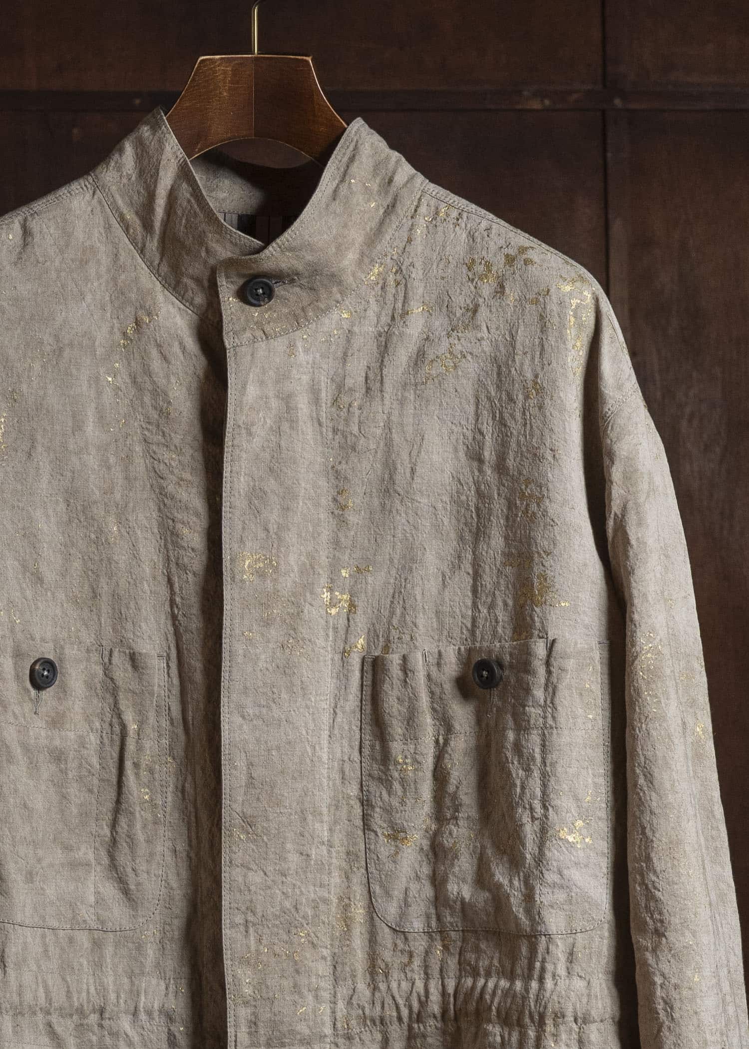 ZIGGY CHEN 0M2610920 GOLD LEAF FIELD JACKET 81