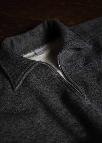 Taiga Takahashi Lot.611 Half Zip Sweat Shirt
