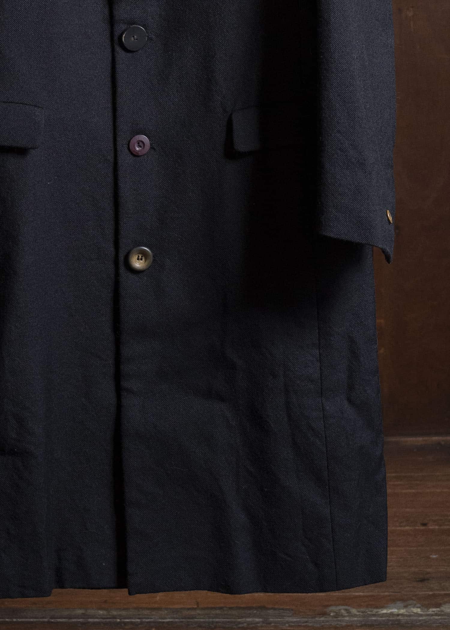 J.M.Ribot Stand-Collar Classic Long Coat