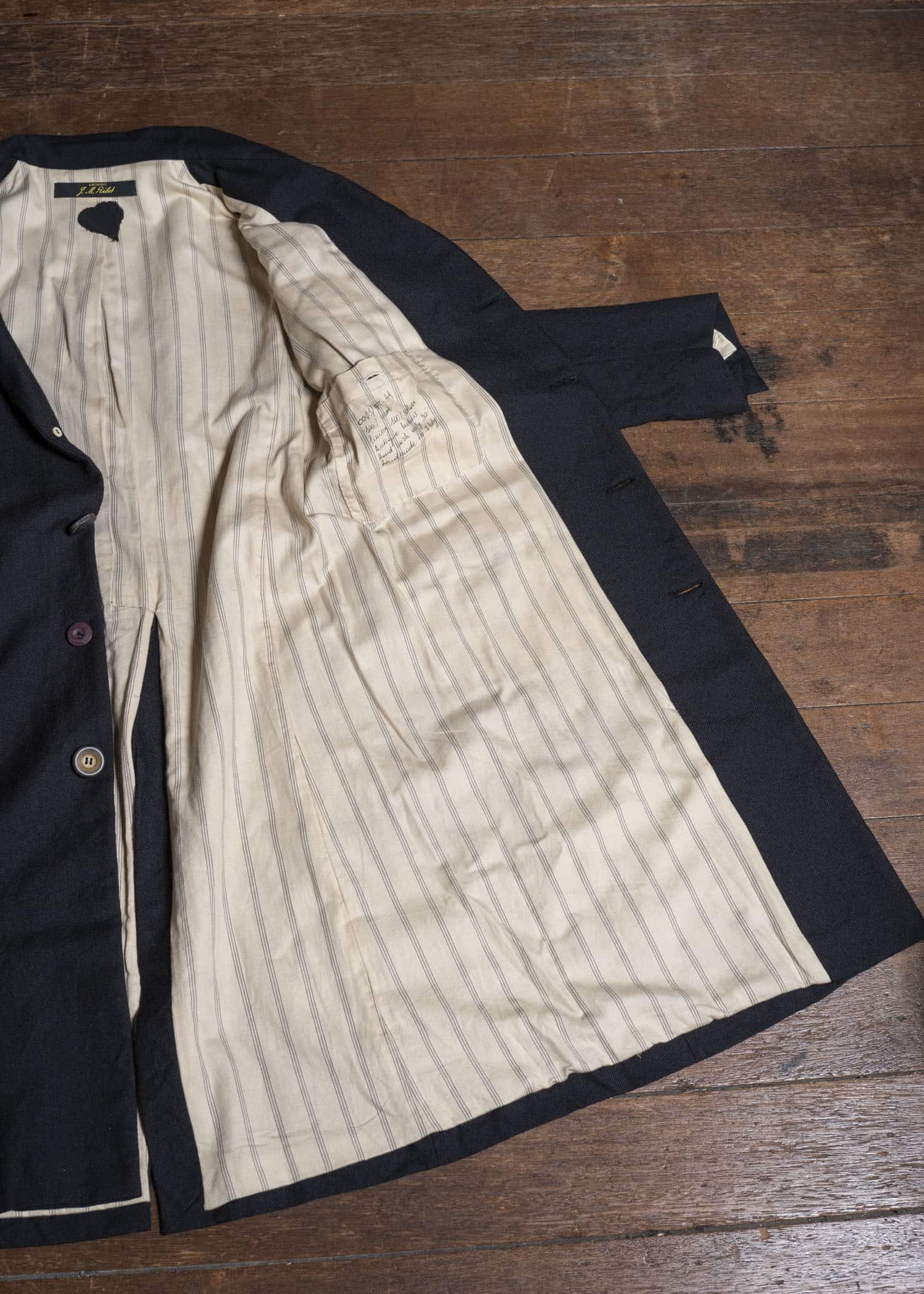 J.M.Ribot Stand-Collar Classic Long Coat