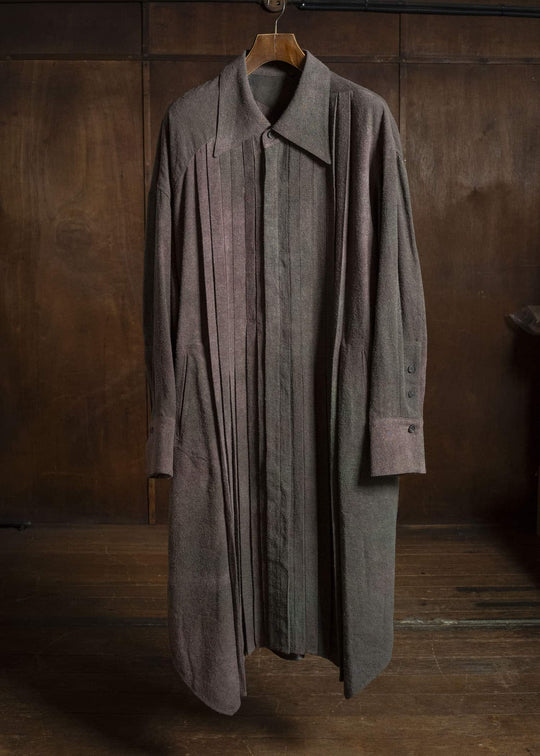 ZIGGY CHEN SPREAD COLLAR LONG SHIRT 0M2630738