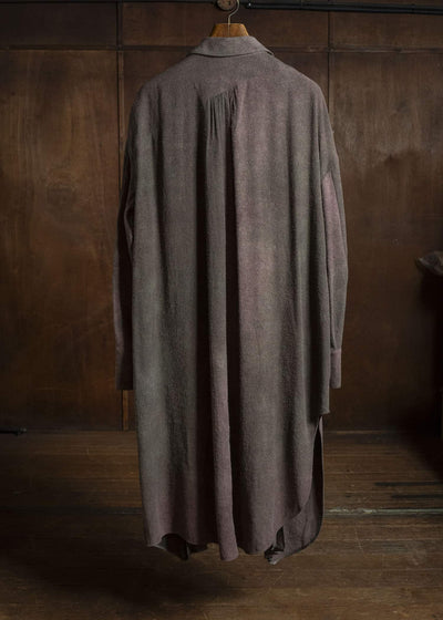 ZIGGY CHEN SPREAD COLLAR LONG SHIRT 0M2630738
