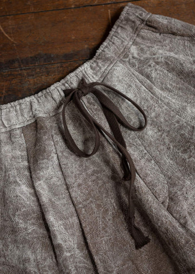 ZIGGY CHEN JACQUARD DRAWSTRING TROUSERS 0M2420513