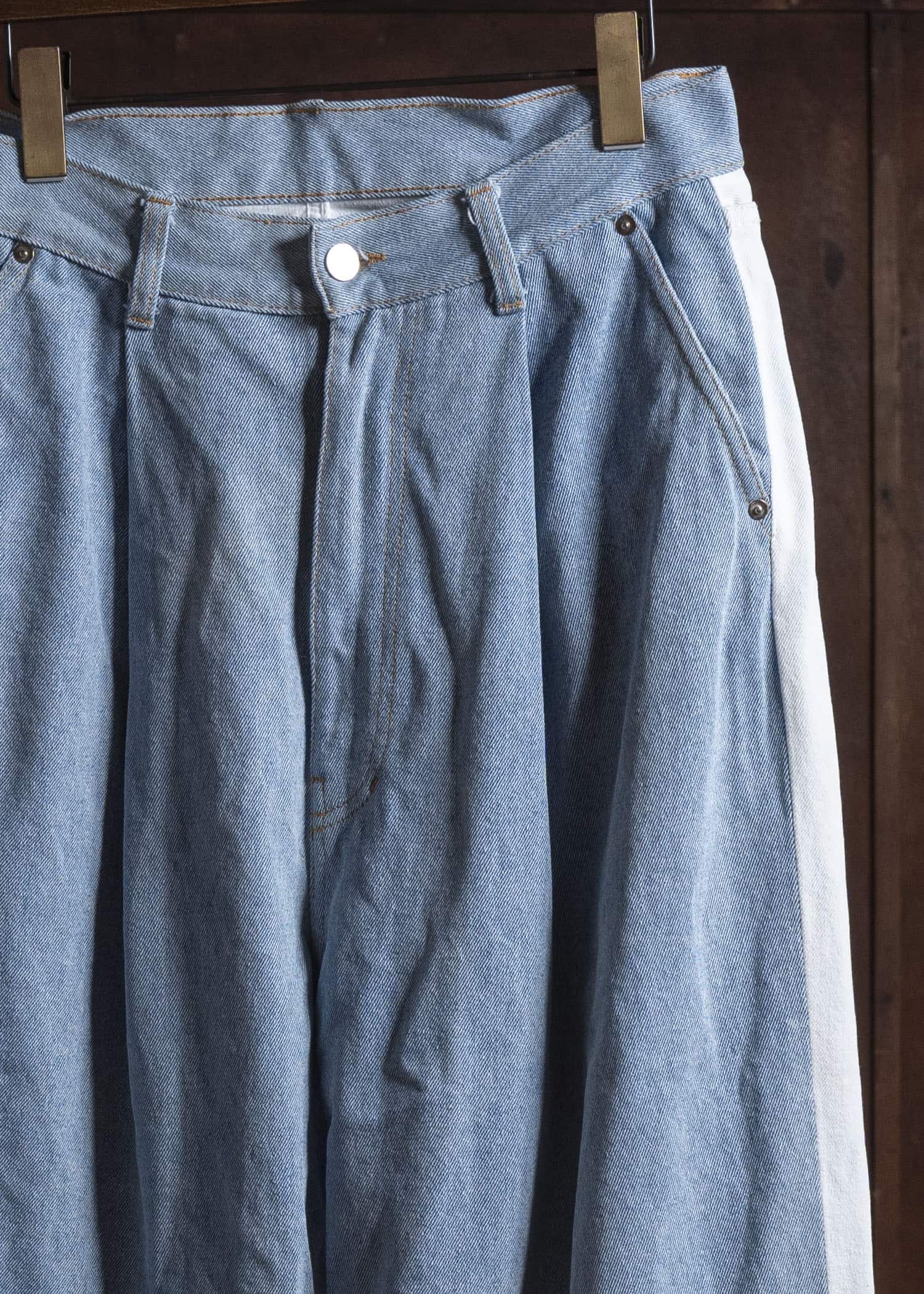 HED MAYNER 18 切り替えデニムトラウザーズ