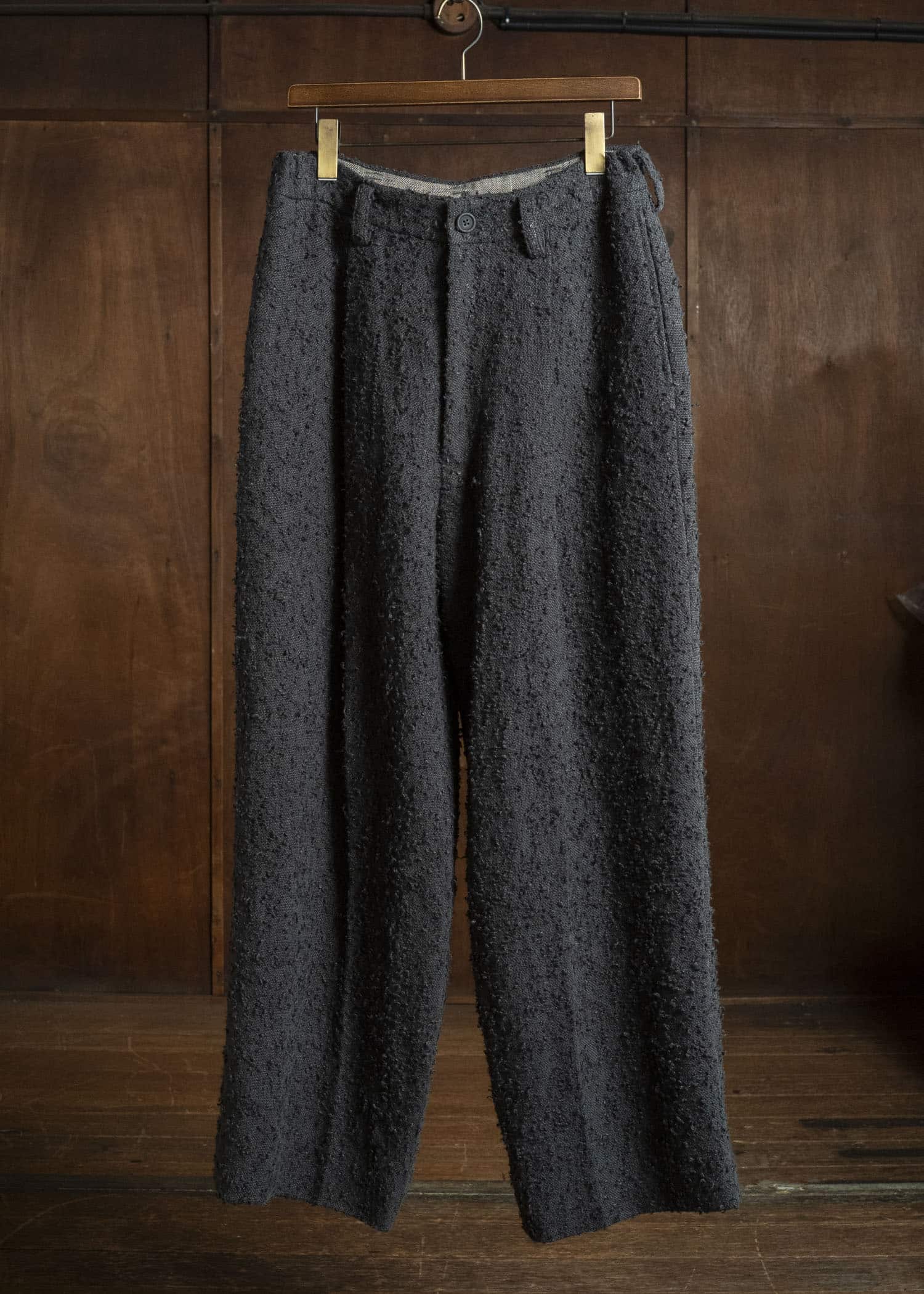ZIGGY CHEN PLEATED LONG TROUSERS 0M2630519