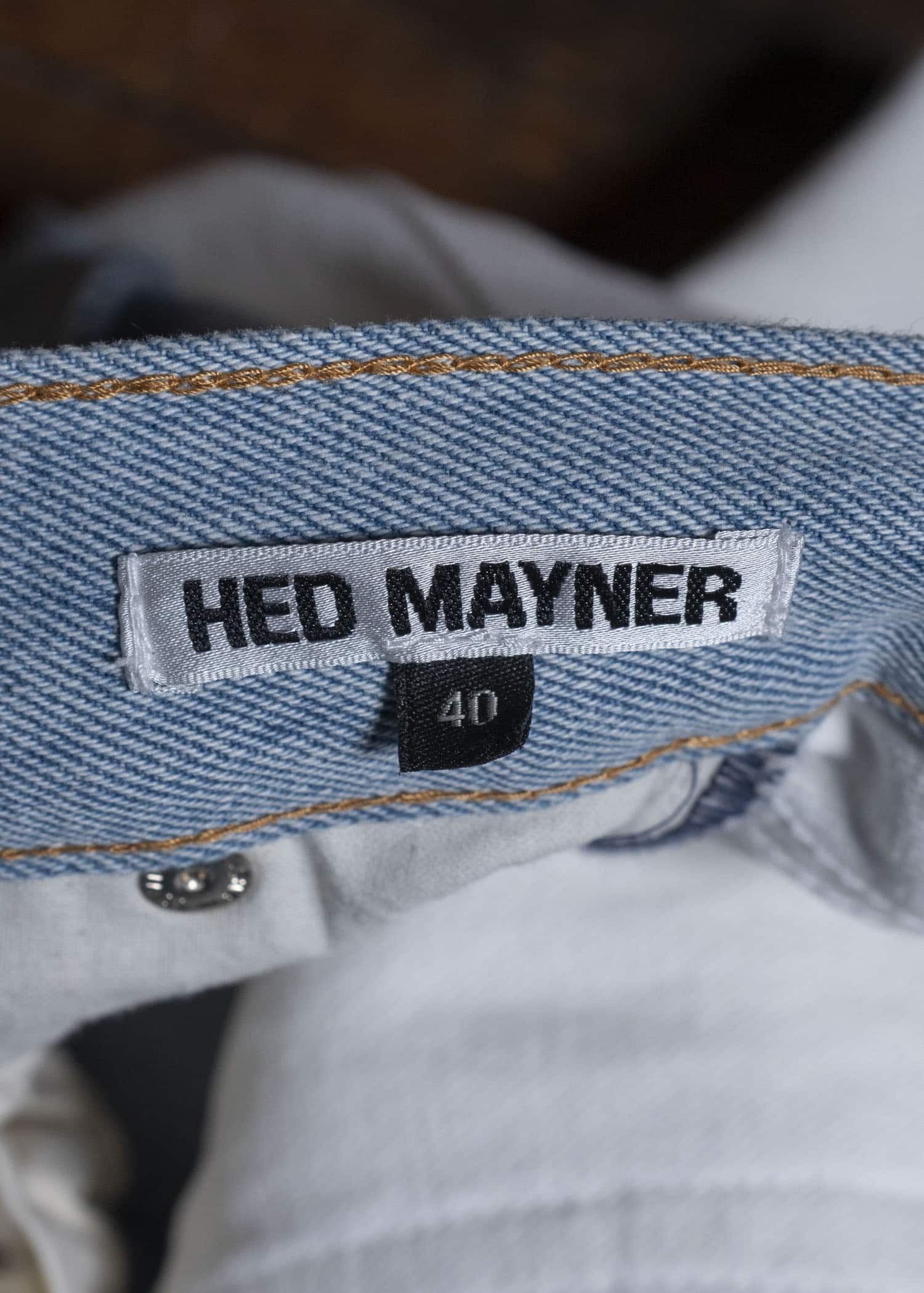 HED MAYNER 18 切り替えデニムトラウザーズ