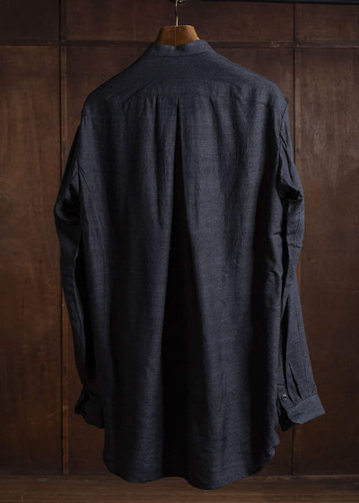 DEVOA シルクシャンタンロングスリーブシャツ