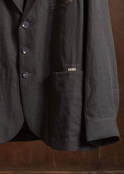 0M2610925 STAND COLLAR THREE BUTTON BLAZER 85