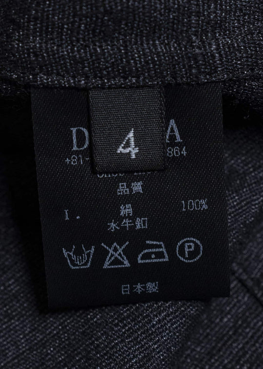 DEVOA シルクシャンタンロングスリーブシャツ