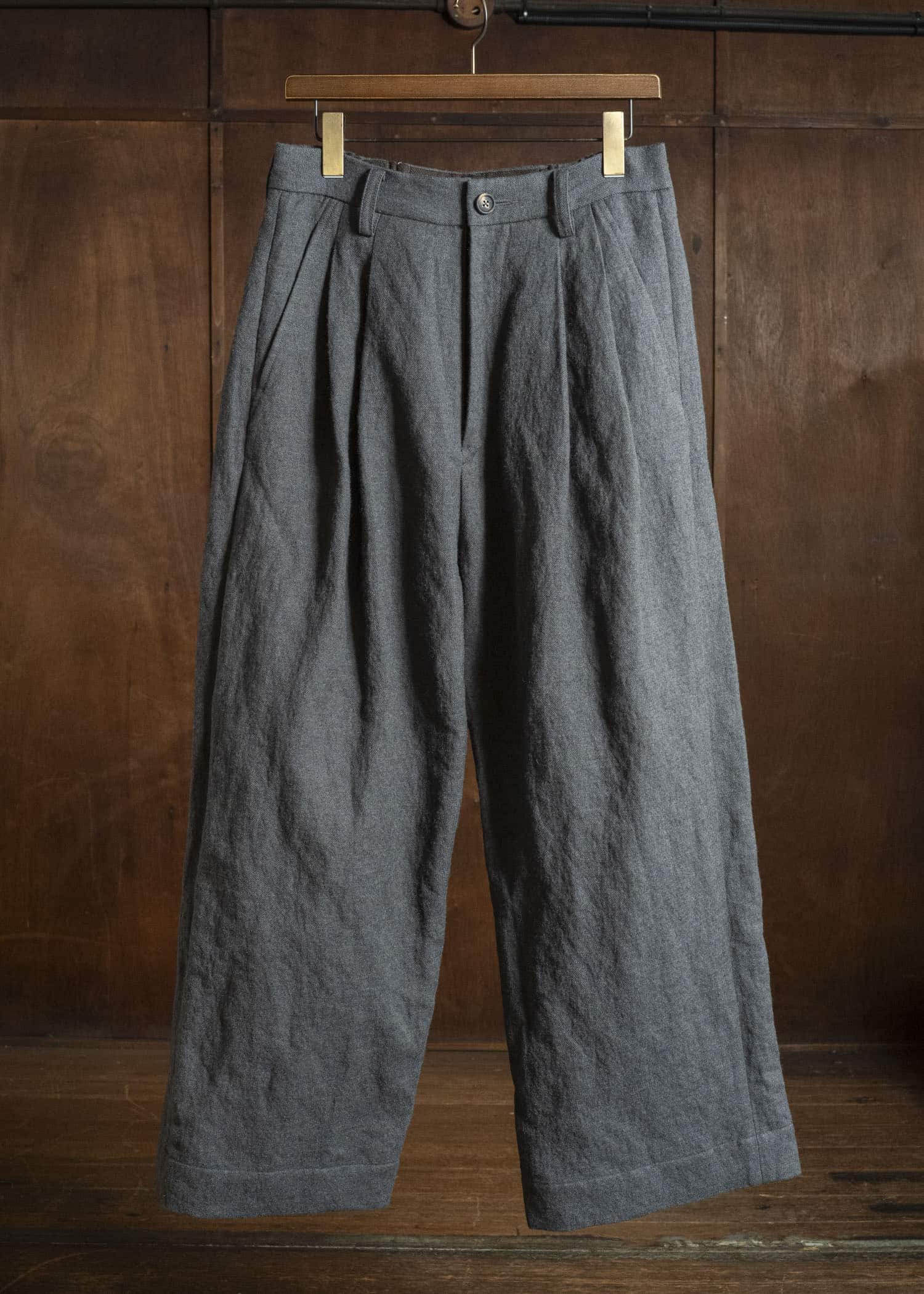 ZIGGY CHEN WIDE-LEG TROUSERS 0M2630539