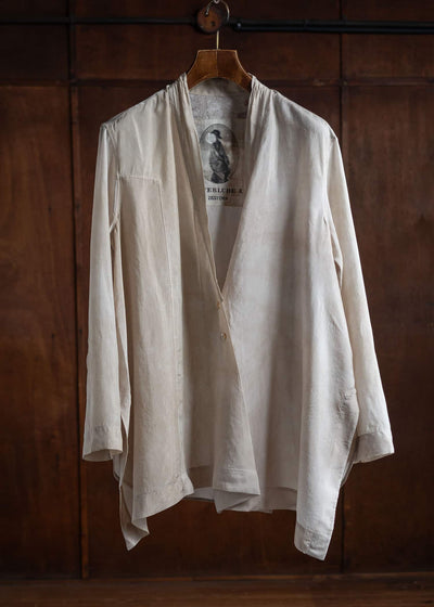 ZIGGY CHEN ASYMMETRIC SHIRT JACKET 0W2420707