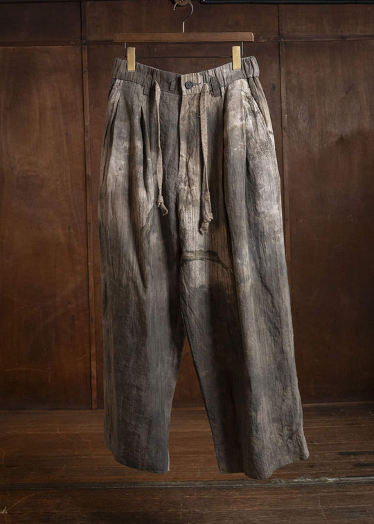 ZIGGY CHEN 0M2610559 DIGITAL PRINT DRAWSTRING TROUSERS 82