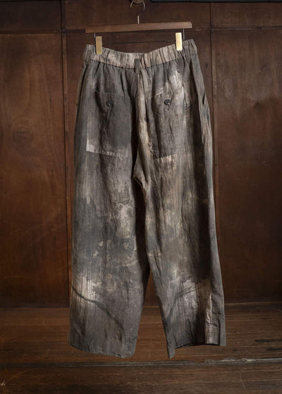 ZIGGY CHEN 0M2610559 DIGITAL PRINT DRAWSTRING TROUSERS 82