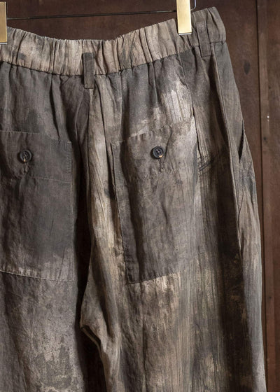 ZIGGY CHEN 0M2610559 DIGITAL PRINT DRAWSTRING TROUSERS 82