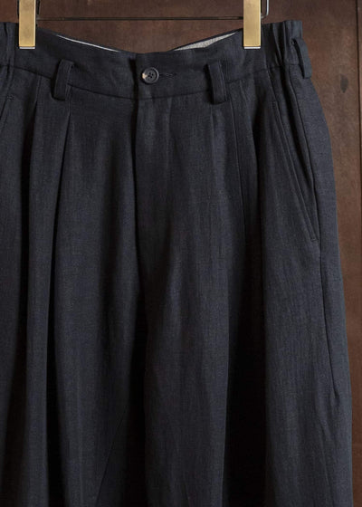 ZIGGY CHEN 0M2610509 DROP-CROTCHED WIDE LEG TROUSERS 04