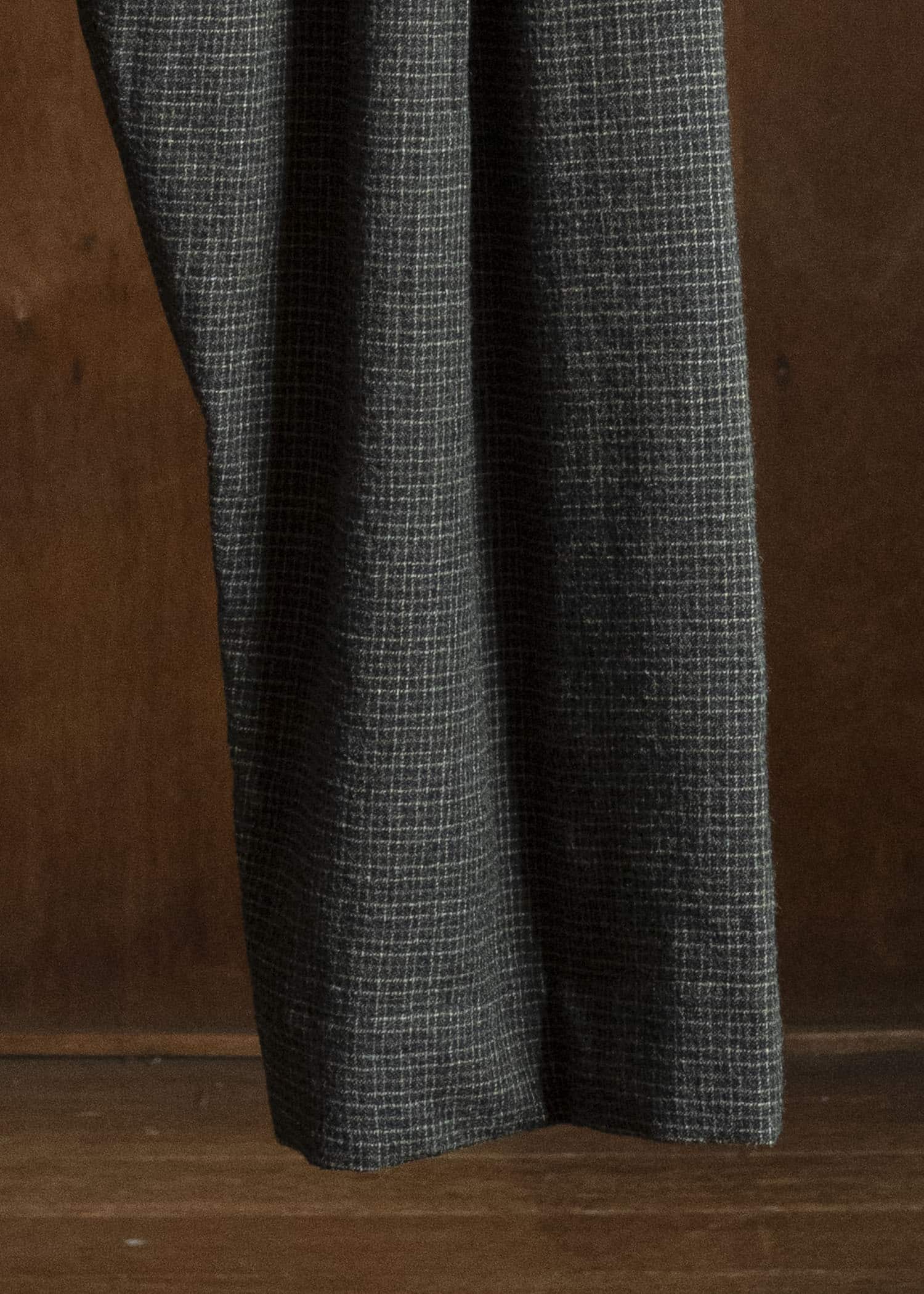 ZIGGY CHEN TATTERSALL TAPERED TROUSERS 0M2630509