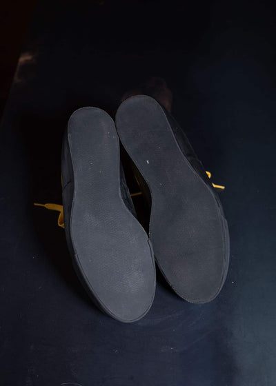 ISSEY MIYAKE HOMME PLISSE WAKOUWAコラボキャンバススニーカー