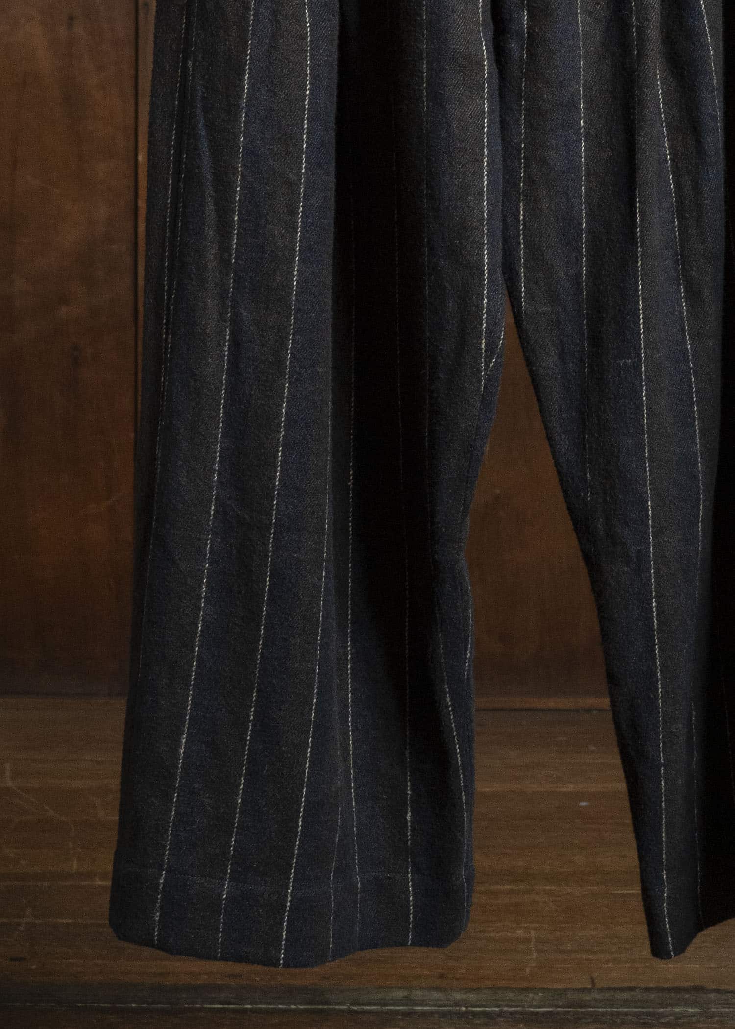 ZIGGY CHEN PLEATED WIDE-LEG TROUSERS 0M2630524