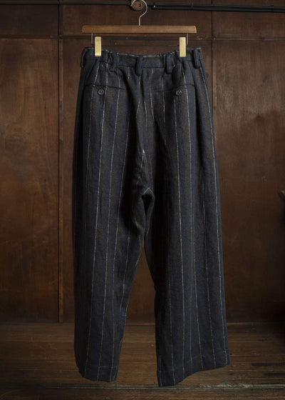 ZIGGY CHEN PLEATED WIDE-LEG TROUSERS 0M2630524
