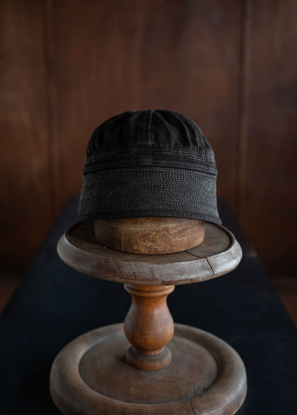 Taiga Takahashi Lot.007 US Naval Hat MUD DYED BROWN