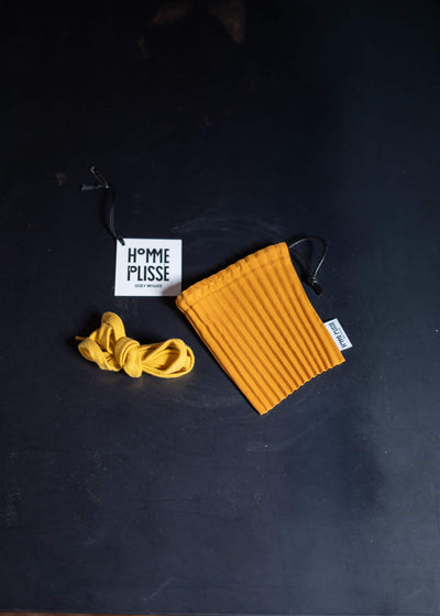 ISSEY MIYAKE HOMME PLISSE WAKOUWAコラボキャンバススニーカー