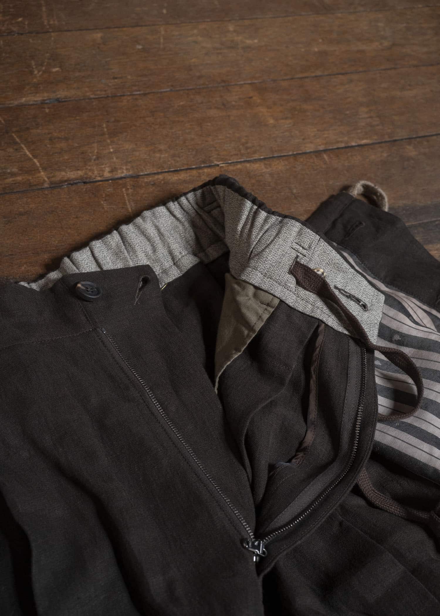 ZIGGY CHEN 0M2610527 APRON TROUSERS 85