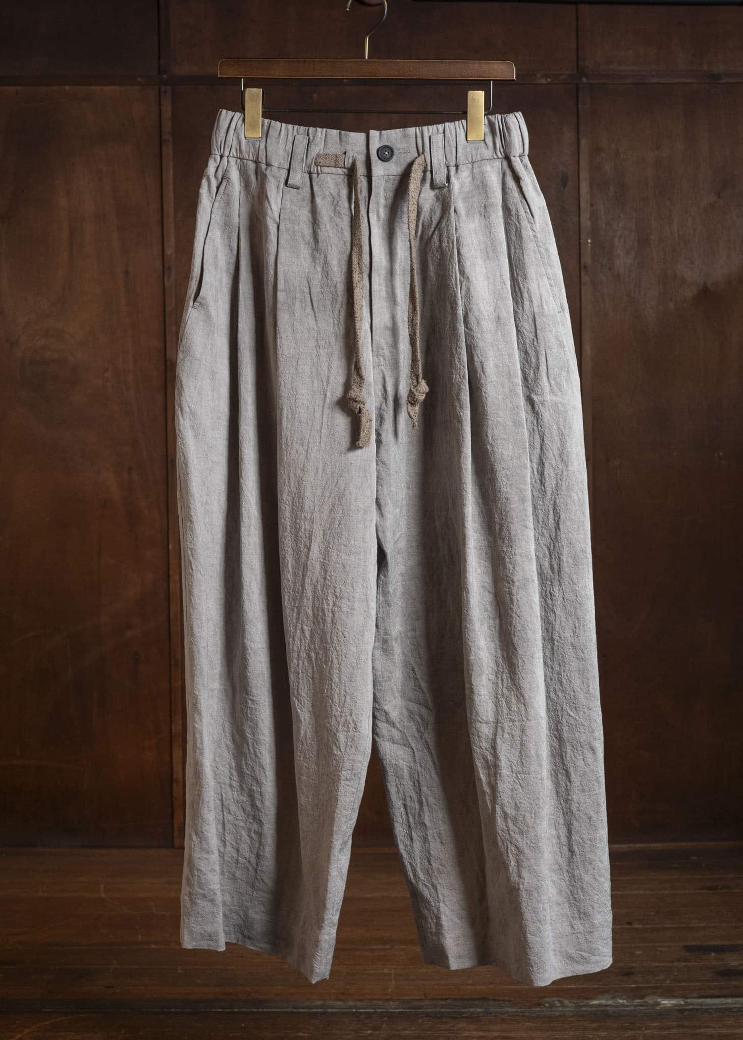 ZIGGY CHEN 0M2610544 FULL-LENGTH DRAWSTRING TROUSERS 02