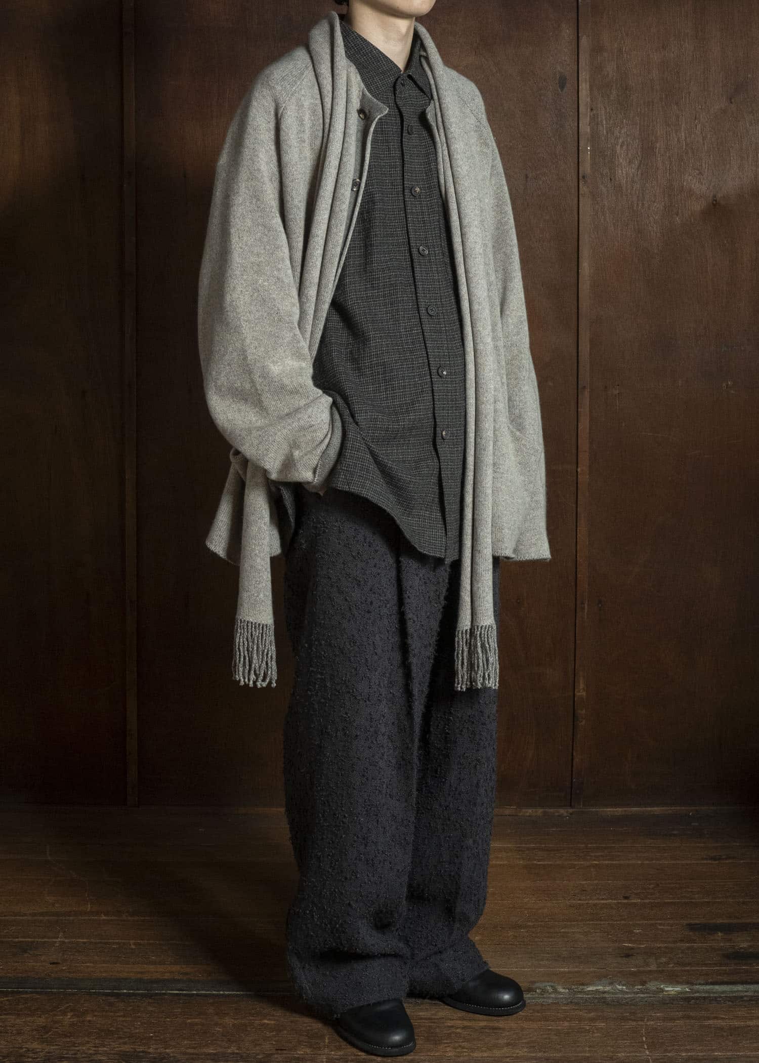 ZIGGY CHEN SCARVED CARDIGAN 0M2632504 12