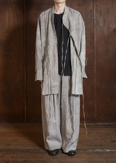 ZIGGY CHEN 0M2610544 FULL-LENGTH DRAWSTRING TROUSERS 02