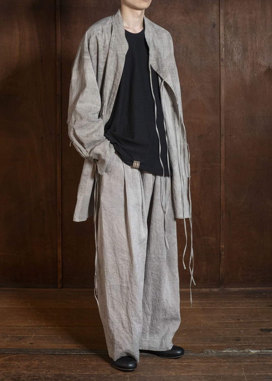 ZIGGY CHEN 0M2610544 FULL-LENGTH DRAWSTRING TROUSERS 02