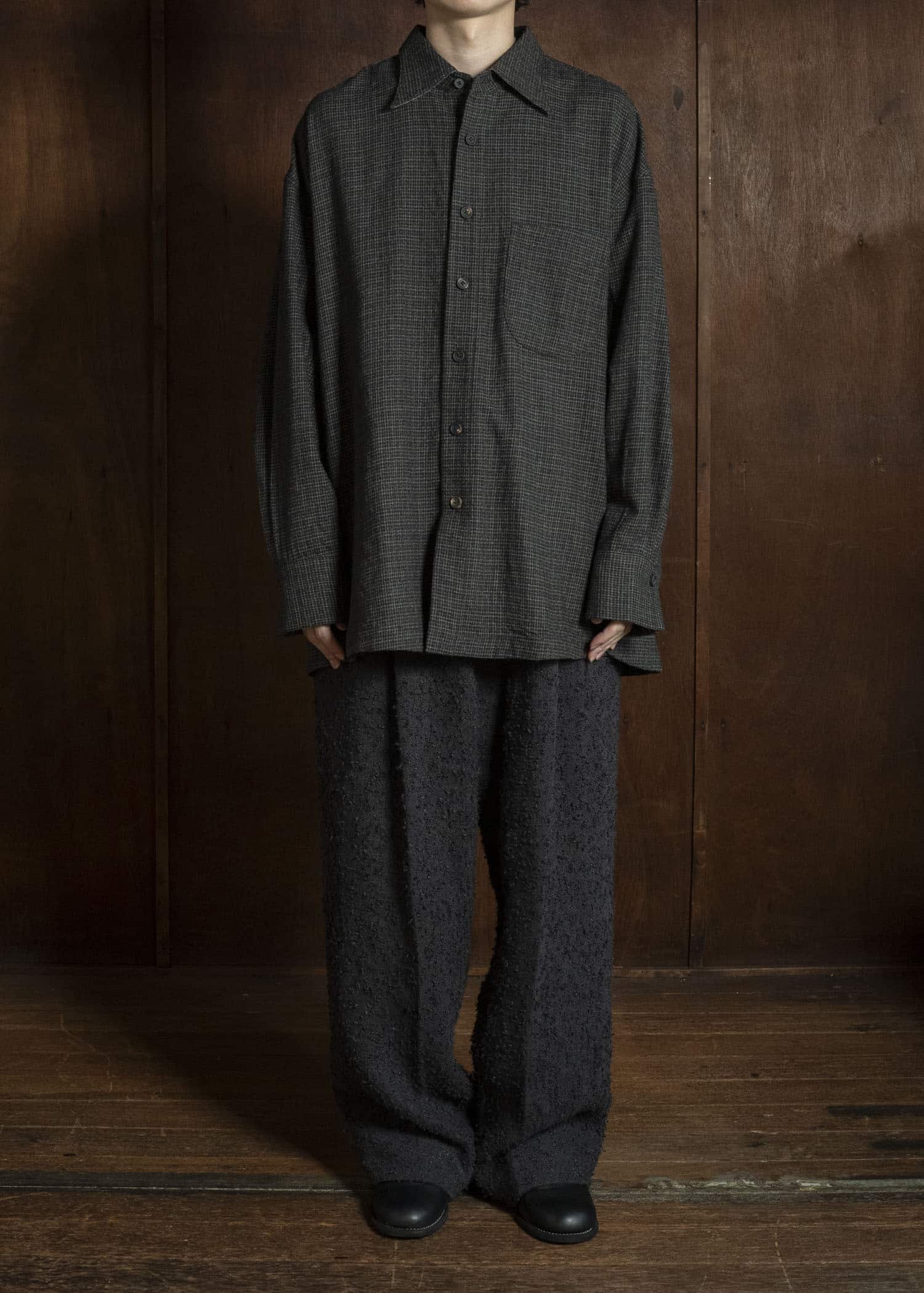 ZIGGY CHEN COCOON-SHAPED SHIRT 0M2630715