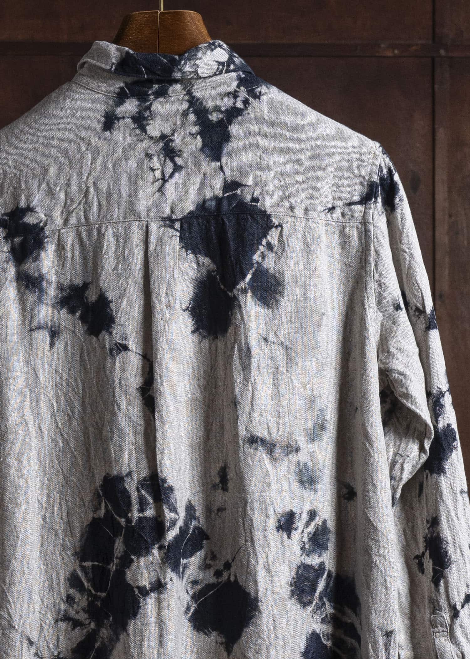 SUZUSAN 7053L-010 Linen Front Button Dress 1008 Black - Grge