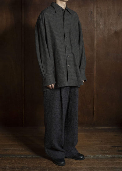 ZIGGY CHEN PLEATED LONG TROUSERS 0M2630519