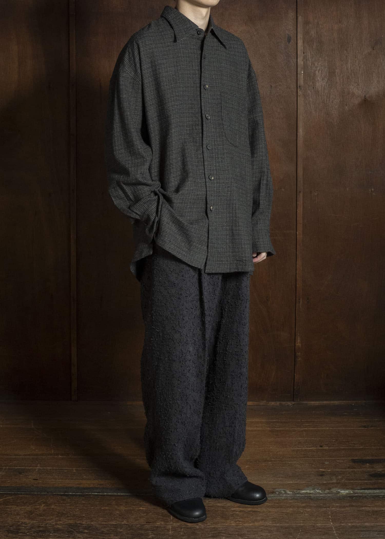 ZIGGY CHEN COCOON-SHAPED SHIRT 0M2630715