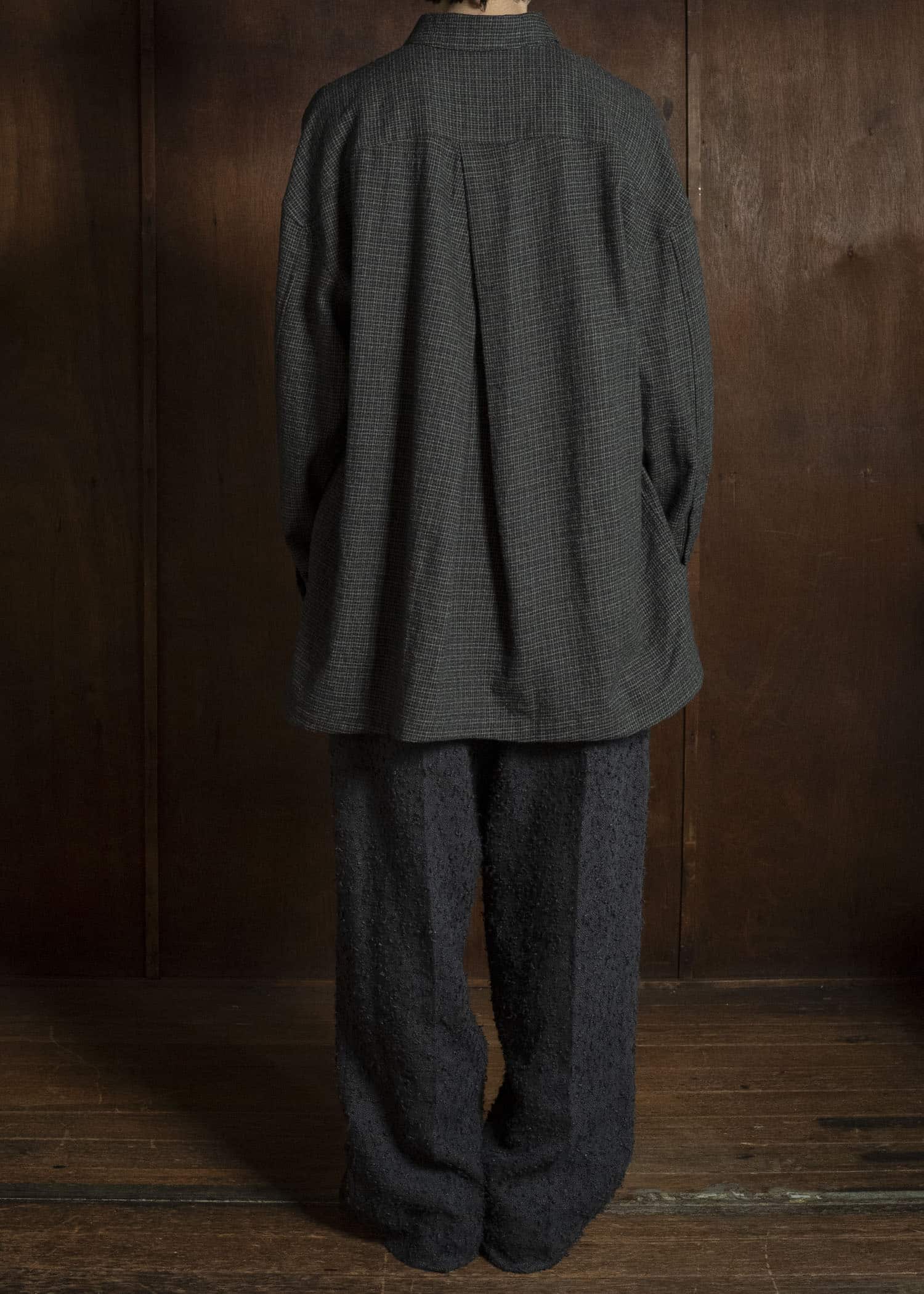 ZIGGY CHEN PLEATED LONG TROUSERS 0M2630519