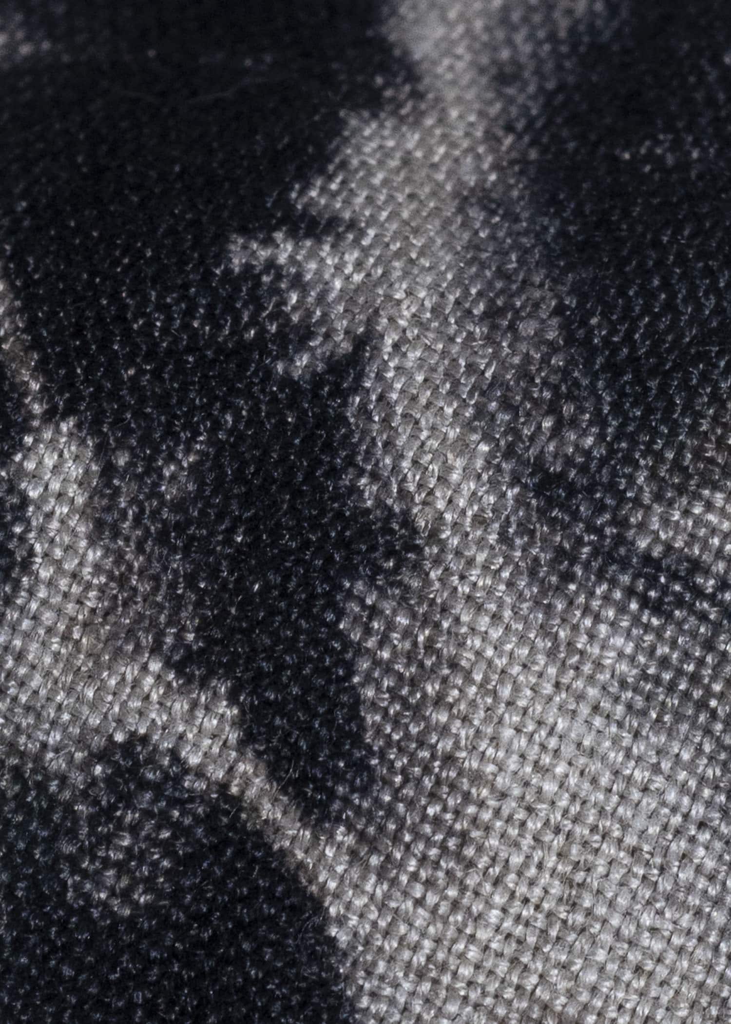 SUZUSAN 7053L-010 Linen Front Button Dress 1008 Black - Grge