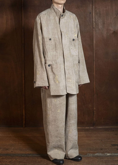 ZIGGY CHEN 0M2610920 GOLD LEAF FIELD JACKET 81