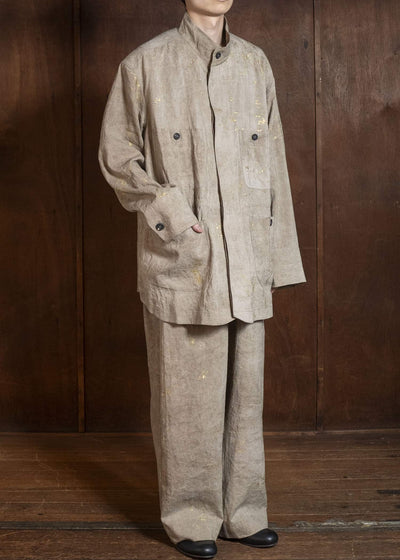 ZIGGY CHEN 0M2610920 GOLD LEAF FIELD JACKET 81