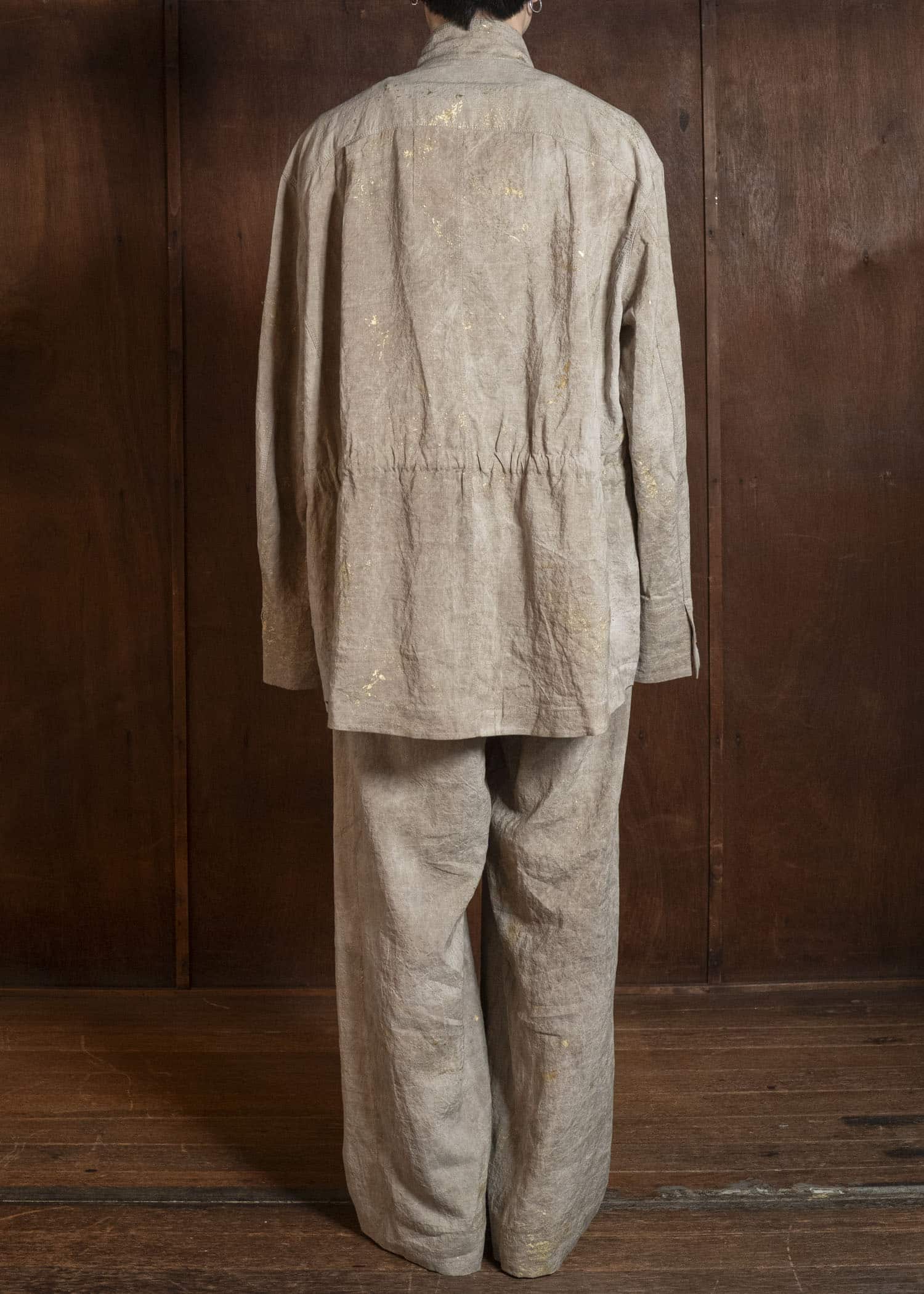 ZIGGY CHEN 0M2610920 GOLD LEAF FIELD JACKET 81