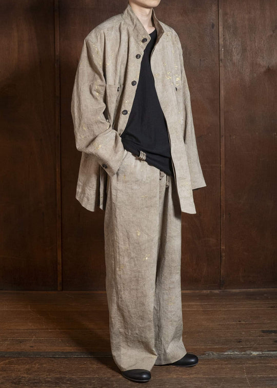 ZIGGY CHEN 0M2610920 GOLD LEAF FIELD JACKET 81