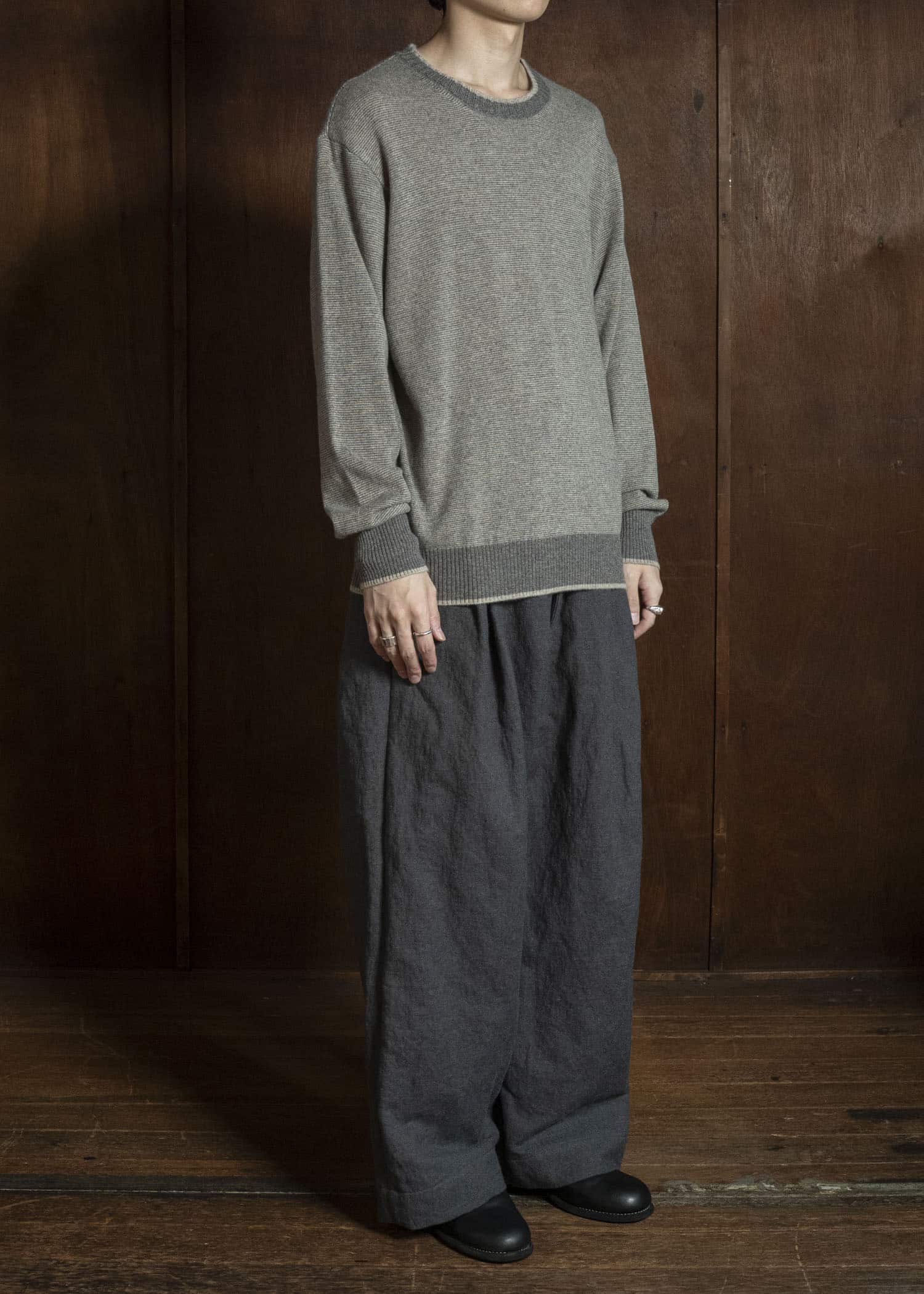 ZIGGY CHEN WIDE-LEG TROUSERS 0M2630539
